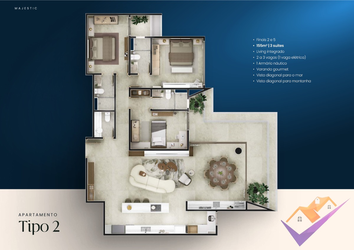 Apartamento, 3 quartos, 155 m² - Foto 22