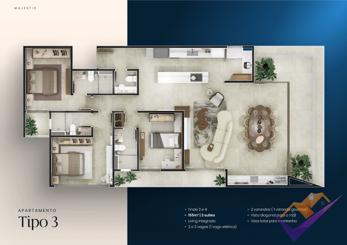 Apartamento, 3 quartos, 155 m² - Foto 23