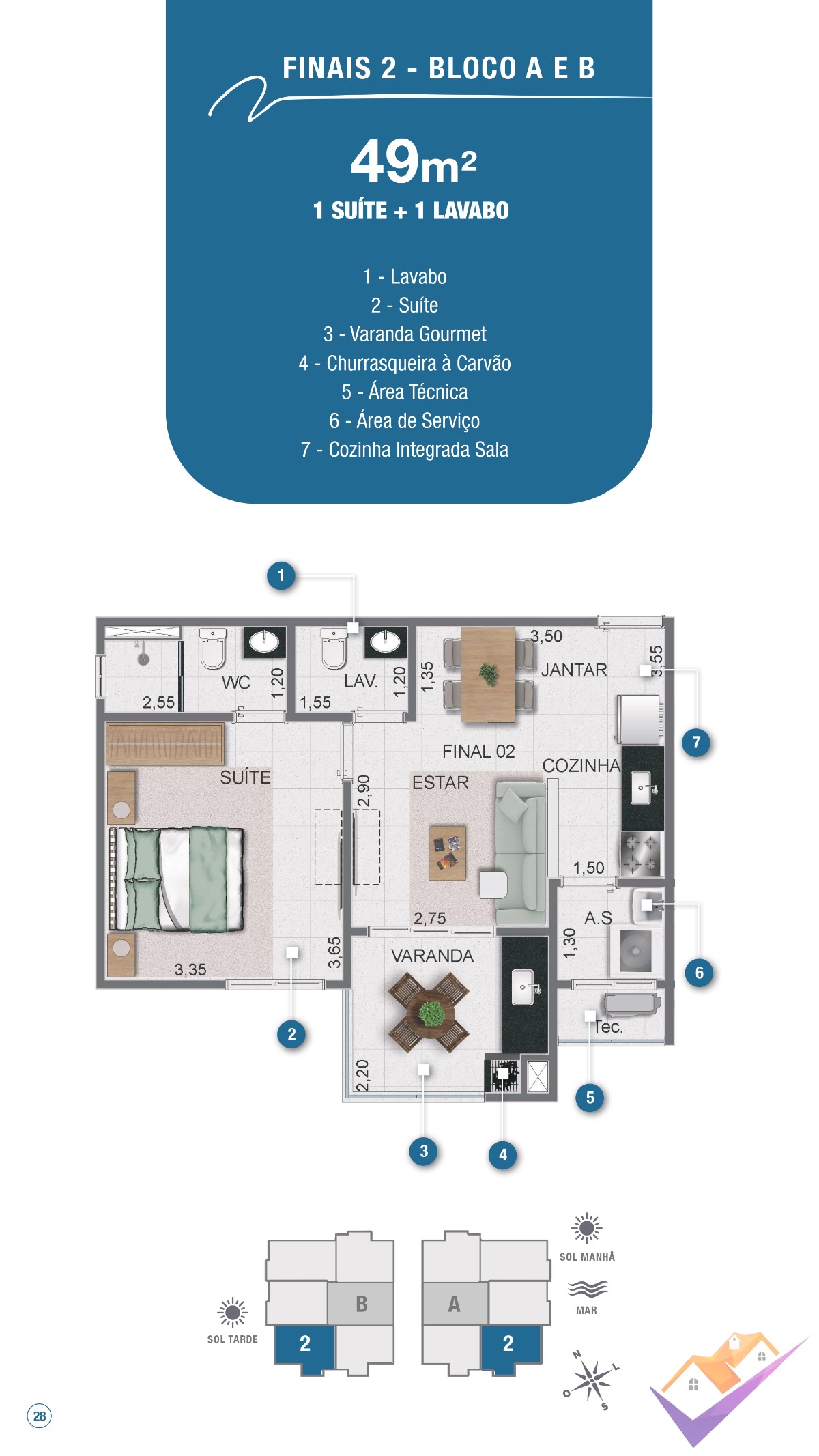 Apartamento, 1 quarto, 50 m² - Foto 26