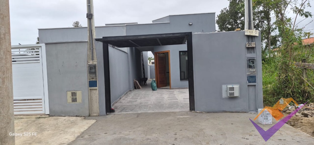 Casa nova com 2 dormitórios e suíte à venda no golfinho - foto 1