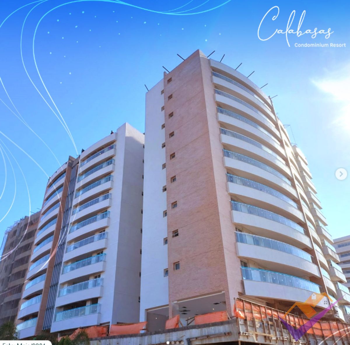 Calabasas Condominium Resort, Apartamento Alto Padrão, frente a praia do Indáia, Caraguatatuba/SP