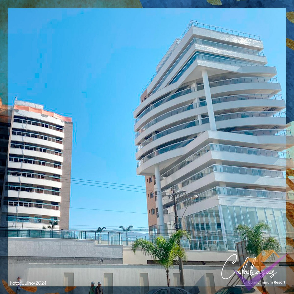 Calabasas Condominium Resort, Apartamento Alto Padrão, frente a praia do Indáia, Caraguatatuba/SP