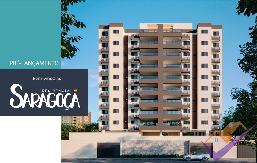 Unidade promocional com 3 dormitórios, sendo 2 suítes. Residencial saragoça.