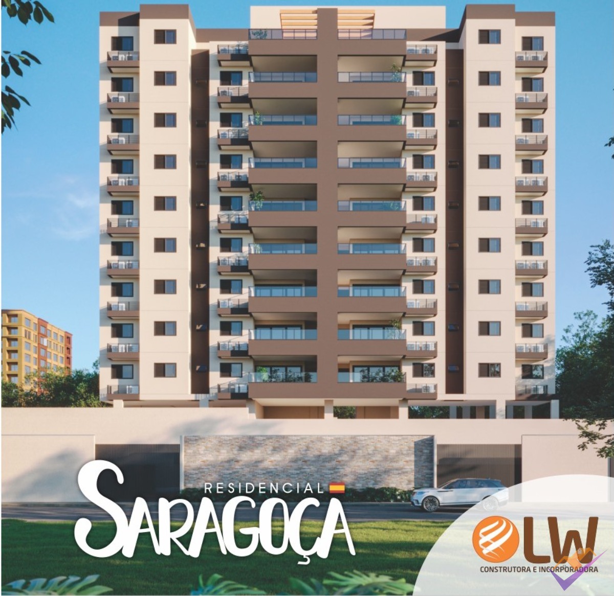 Unidade promocional com 3 dormitórios, sendo 2 suítes. Residencial saragoça.