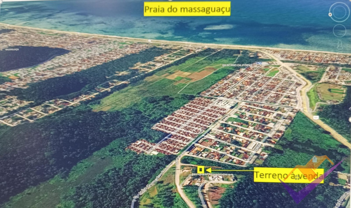 Terreno à venda de 364m², portal da fazendinha, caraguatatub