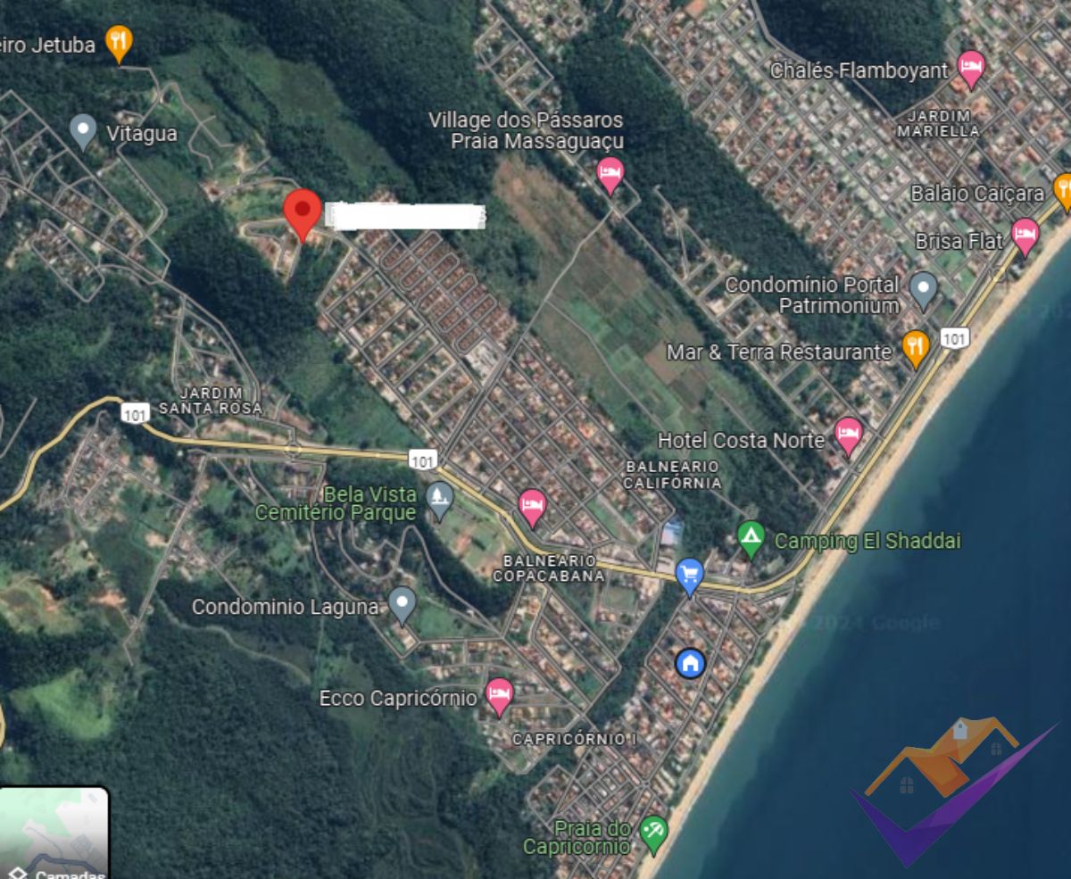 Terreno à venda de 364m², portal da fazendinha, caraguatatub