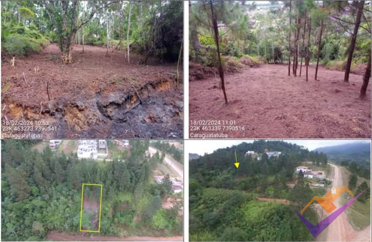 Terreno à venda de 364m², portal da fazendinha, caraguatatub