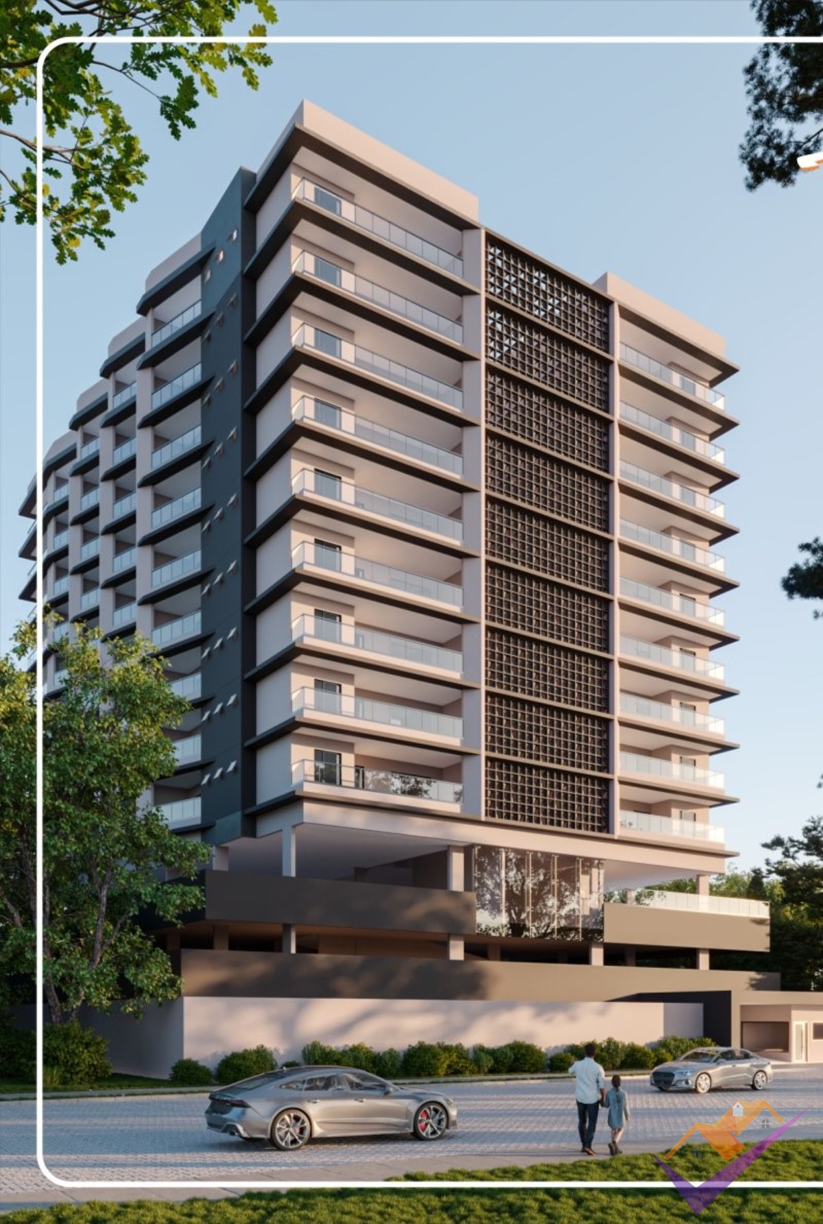 Bilbao, Pré Lançamento de 1, 2 e 3 dormitórios, Jardim Brtitânia, todos vista mar. Bilbao Residencial.